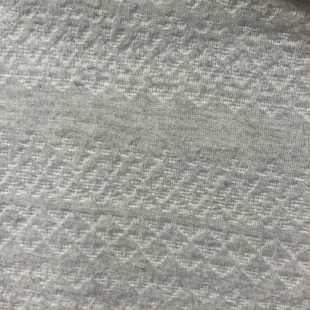 T By Talbots Mock Turtleneck Off White Long Top - image 2